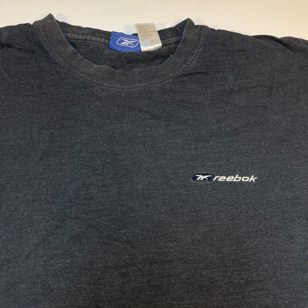 VINTAGE 90's REEBOK embroidered TEE T SHIRT Sz Mens L